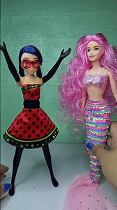 satisfying & unboxing unique miraculous ladybug and mermaid