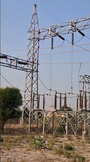 132kV Grid Substation. Quick Tour #electrical #engineering #highvoltage #power #transformers #viral