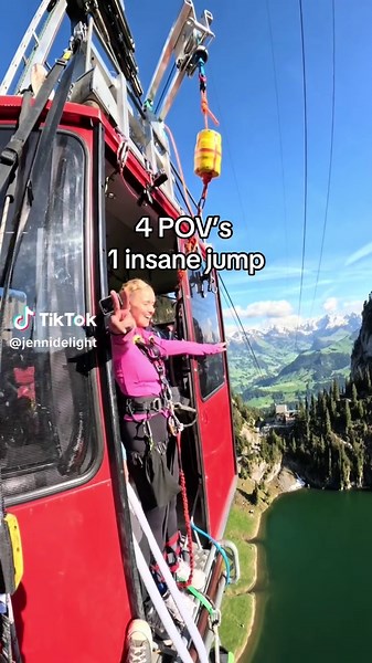 Breathtaking Bungy Jump Experience in Switzerland