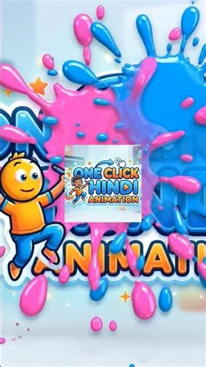One click hindi animation.start a new journey with you 😃.#shorts#ytshorts #shortsfeed .