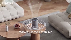 Air Purifier with PM2.5 Real-Time Display & Air Quality Monitor, All-in-One Auto Mode & APP Control, Covers Up to 916 Sq Ft, H13 HEPA Filter for Allergies, Pet Hair, Smoke, Odor, Pollen