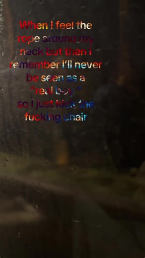 I js wanna be a real boy smh #trans #chair #done #tw #fyp