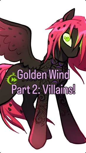 Katherine 🌱 | Done with part 5 of the #mlp x #jjba crossover 🙏🙏last half of the #goldenwind ponies….oughhh thanks for being so patient🥹❤️ #fanart #art... | Instagram