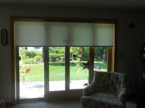 Horizontal Blinds for Sliding Glass Doors