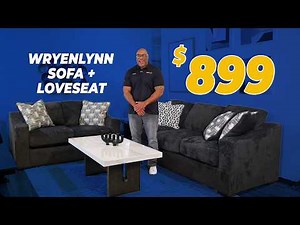 Wryenlynn Living Room Set Review | Affordable Sofa & Loveseat | Canales Furniture