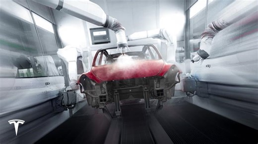 Giga Berlin Fly Through 2.0 | Tesla | Diana Lewellen