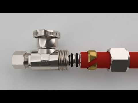 Keeney No Crimp™ PEX Valves