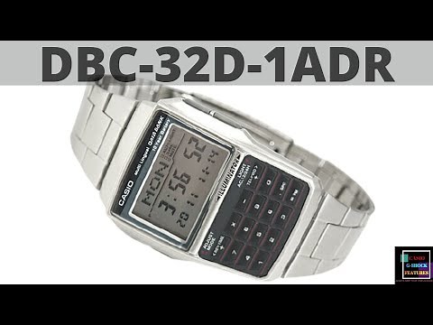 DBC 32D 1ADR Casio Calculator Watch - Unboxing, Review and How to Use | Databank DBC-32D-1A