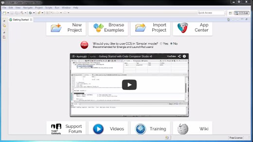 Getting Started with Code Composer Studio v6 | 비디오 | TI.com