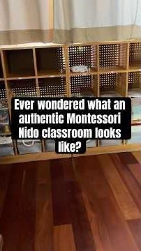Ever wondered what a true Montessori Nido (infant) classroom looks like?