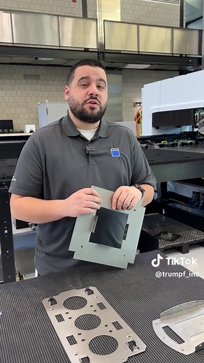 We're back with another Tooling Tuesday ‼️ 👊 Create precise bends on your TruPunch machine with the MultiBend tool from TRUMPF 📐 This tool is ideal for producing small bends in your material. Watch the tool in action on the TruPunch 3000! #trumpf #toolingtuesday #trupunch #tooling #sheetmetal #manufacturer #fabrication #manufacturing #punchmachine