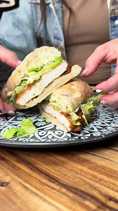 Chicken Caesar Salad Sandwich Recipe