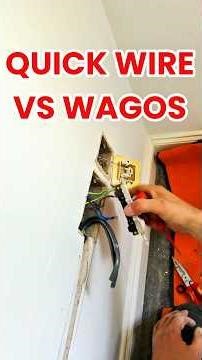 Quickwire vs wagos the honest comparison #wiring #diy
