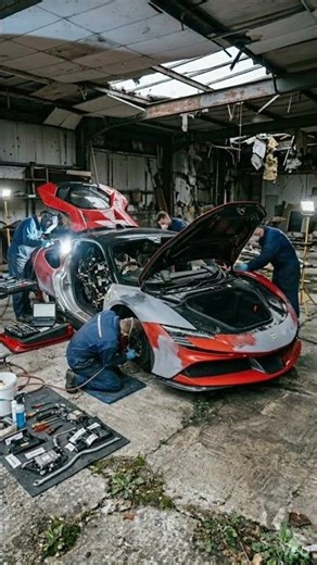 Aap yakeen nahi karoge lo iss broken supercar ka final look 😱#views #fyp #foryou