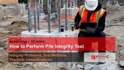 How to Perform Pile Integrity Testing? | Fatemeh Valikhah, PhD, PMP