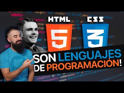 Han demostrado que HTML y CSS son LENGUAJES DE PROGRAMACIÓN