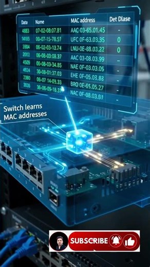 How Network Switches Work | Ethernet Switch Explained #networksetup #tech #switch