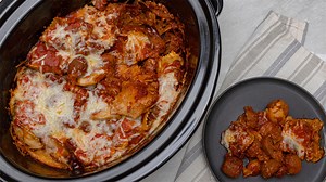 Slow Cooker Meatball Ravioli Casserole  - Recipe from Price Chopper