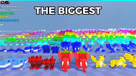 🧠ULTRA BRAINROT PACK 1.0🧟‍♂️100 UNIQUE BRAINROTS (1K+ total)🎞️200+ animations (idle+walk)🌈Weather + Brainrot VFX😎Admin system (@arnavdabestt )🔊SFX📸Renders💰Price:40k R$ (+ tax) | $149 PayPal🚀Interested?https://t.co/e8LNlz7Okw#Roblox #RobloxDev #3Dart #Brainrot