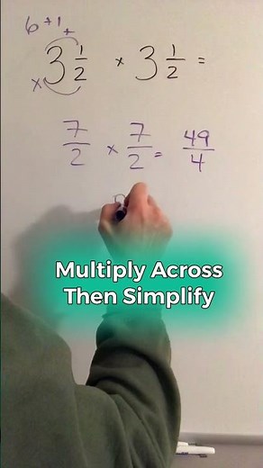 How To Multiply Mixed Numbers | Fraction Help | Improved Math