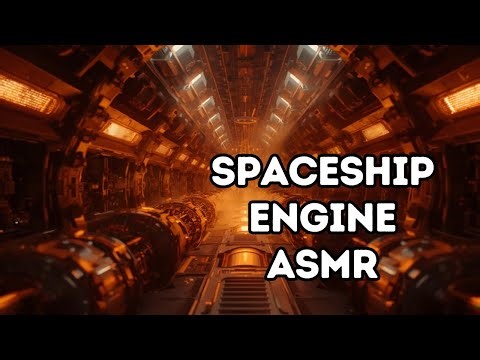 Spaceship Engine Core ASMR for Sleep, Focus & Relaxation #SpaceshipASMR #EngineHum #SleepSounds