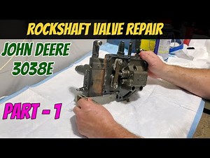 John Deere 3038e - Rockshaft Troubleshooting and Removal - Part 1, Three Point Hitch