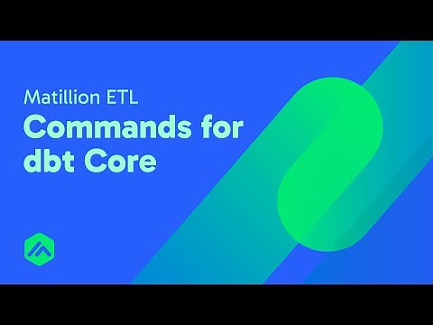 Supercharge Your Data Workflow with Matillion's dbt Core Integration! 💥