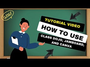 How to use ClassDojo, Jamboard, and Canva? (Teacher K Anne)
