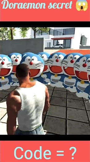 Doraemon Cheat Code 😱 | Indian Bike Driving 3D 🔥#indianbikedriving3d #doraemon #cheatcodes #gaming