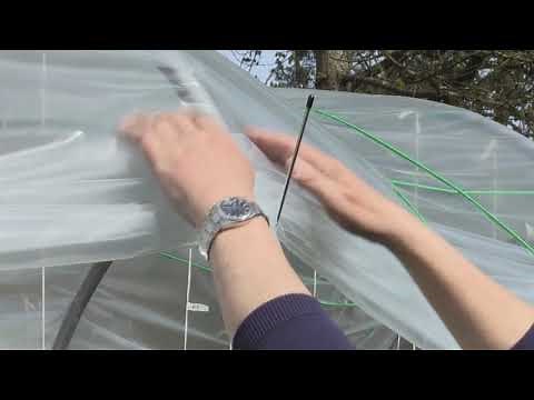 POSE DES CLIPS - SERRES NATURAL