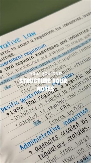 How to structure you study notes #handwriting #notes #study #stationery