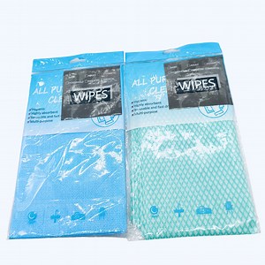 [Hot Item] Versatile Kitchen Towel Food Service Nonwoven Wipes Viscose Polyester Cloth Multipurpose Kitchen Cleaning Wipes