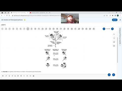 APbio APCollegeBoard MCQuestion unit 5 zoom tutorial