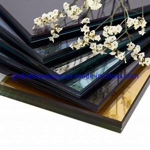 [Hot Item] 6.76 and 8.76 Aucoustic Laminated Safety Glass/Tinted PVB Laminated Glass with Vinyl Interlayer