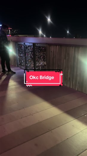 If you could leave a lock for someone… who would it be? People leave locks on the skybridge in Okc in memory of somebody special . #skybridge #okc #locks