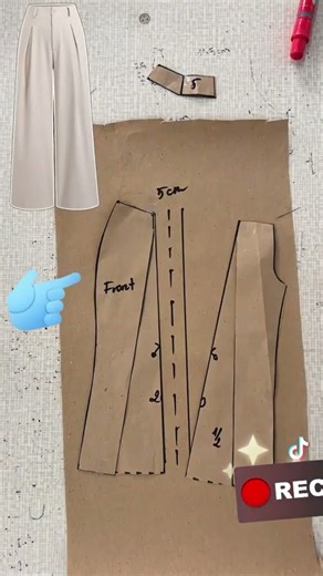 how to make a pattern for basic pant