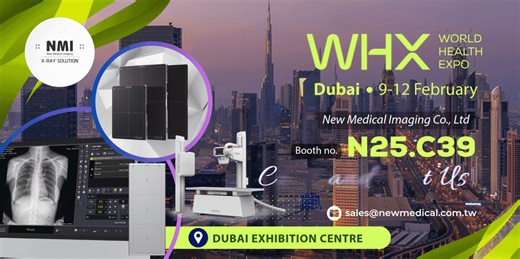 📣 Coming Up | WHX Dubai 2026 (formerly Arab Health) NMI is excited to showcase Vieworks’ comprehensive portfolio of X-ray flat panel detectors (FPDs) at WHX Dubai 2026. Our solutions are designed to deliver optimized image quality with minimized radiation exposure, supporting higher standards of patient care, clinical efficiency, and safety. This reflects Vieworks’ continued commitment to precision, innovation, and reliability in medical imaging. Our parent company, Vieworks, a global provider 
