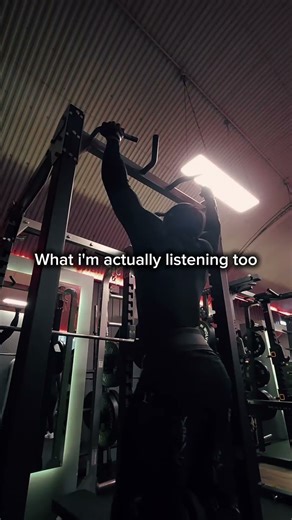 The clanking of weights fills you with Determination