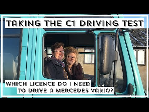 C1 DRIVING TEST | Your Questions Answered, COST and TOP TIPS | Mercedes Vario Van Build Ep36