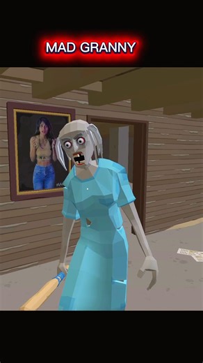 MAD GRANNY IS ANGRY 😱 | Scary Escape Challenge in Granny House #granny #funny #challenge#horror