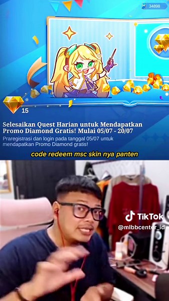 Code Redeem MSC Skin - Get Free MLBB Skins Now! #MLBBMSC2024 #MSCValentina #AnggamzrBest