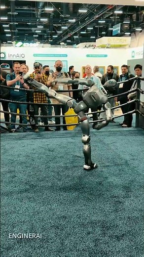 Bro can kick your ass 😆 CES 2026 robotics EngineAI
