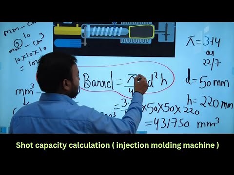 SHOT CAPACITY CALCULATION OF INJECTION MOLDING