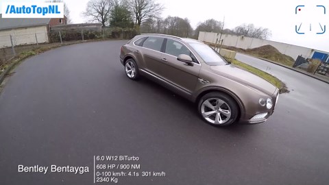 Bentley Bentayga W12 POV Acceleration on the Autobahn | 290 KM/H Top Speed Run