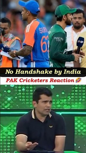 No HANDSHAKE with PAK! BAD gesture by Team INDIA?