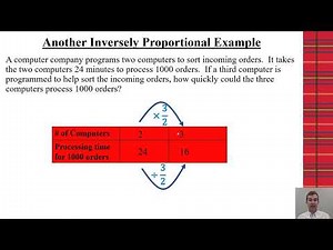 Ch 7.5 - Proportional versus Inversely Proportional Relationships