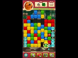 Toon Blast Level 1552 - NO BOOSTERS 🐻🐺🐱 | SKILLGAMING ✔️