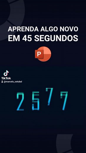Contador numérico no PowerPoint#PowerPointBrasil #powepoint #Dicas #office #Presentation #analytics #slides