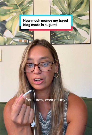 How much money my travel blog made in August 🌞 This month I had 8 different revenue streams to make up my income! @getyourguide @awin @viator @capitalone @mediavine @get.stay22 @amazoninfluencerprogram #bloggingtips #bloggingcommunity #travelblogger