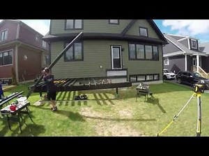 Steel Deck Framing Timelapse | Windfall, Blue Mountains